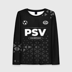 Лонгслив женский PSV Champions Uniform, цвет: 3D-принт