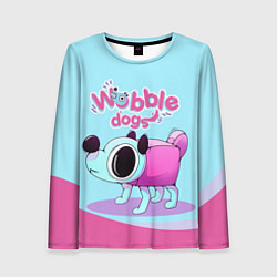 Женский лонгслив Cute Wobbledogs