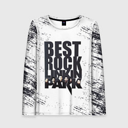 Лонгслив женский Linkin Park BEST ROCK, цвет: 3D-принт