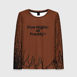 Женский лонгслив Five Nights At Freddys : game
