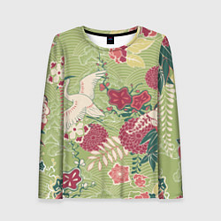 Женский лонгслив Восточный шелк