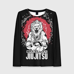 Лонгслив женский Jiu-Jitsu red sun Brazil, цвет: 3D-принт