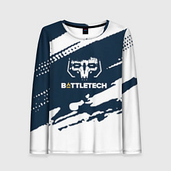 Лонгслив женский Battletech Краска, цвет: 3D-принт