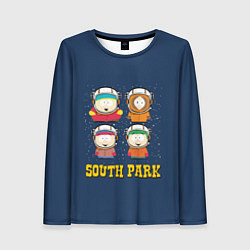 Женский лонгслив South park космонавты