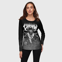 Лонгслив женский Chainsaw Man Gray, цвет: 3D-принт — фото 2
