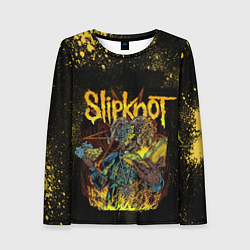 Женский лонгслив Slipknot Yellow Monster