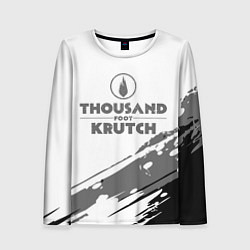Лонгслив женский Thousand Foot Krutch логотип, цвет: 3D-принт