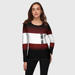 Лонгслив женский Россия 58 регион, цвет: 3D-принт — фото 2