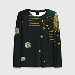 Женский лонгслив Improvisation print