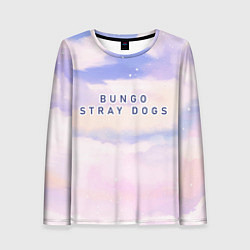 Лонгслив женский Bungo Stray Dogs sky clouds, цвет: 3D-принт