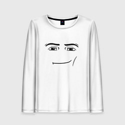 Лонгслив женский Одежда Man Face Roblox, цвет: 3D-принт