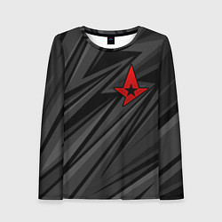 Женский лонгслив Astralis - монохромный