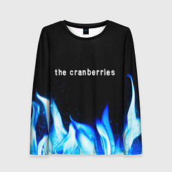 Лонгслив женский The Cranberries blue fire, цвет: 3D-принт