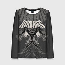 Лонгслив женский Vikings hirdmen, цвет: 3D-принт
