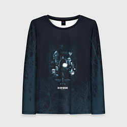 Женский лонгслив Персонажи Alan Wake