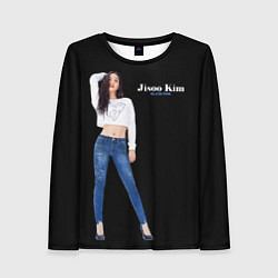 Лонгслив женский Blackpink Magnificent Jisoo, цвет: 3D-принт