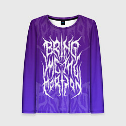 Женский лонгслив Bring Me The Horizon Lettering