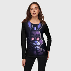 Лонгслив женский Five Nights at Freddys Bonnie, цвет: 3D-принт — фото 2