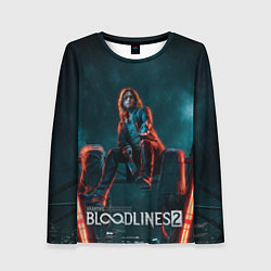 Лонгслив женский Мистер Дамп Vampire the masquerade bloodlines 2, цвет: 3D-принт