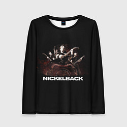 Женский лонгслив Nickelback brutal