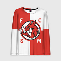 Женский лонгслив FCSM мясо