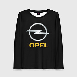 Лонгслив женский Opel sport car, цвет: 3D-принт