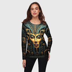 Лонгслив женский Египетские фараоны, цвет: 3D-принт — фото 2