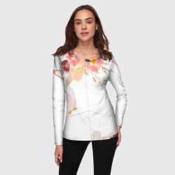 Лонгслив женский Make love - not war, цвет: 3D-принт — фото 2