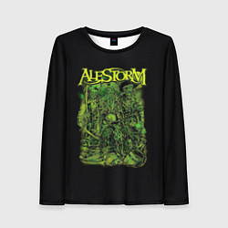 Женский лонгслив Alestorm Pirates green