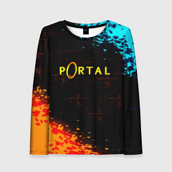Лонгслив женский Portal x Half life, цвет: 3D-принт