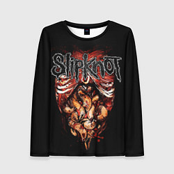 Лонгслив женский Slipknot - maggots, цвет: 3D-принт