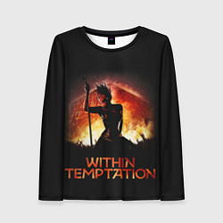 Лонгслив женский Within Temptation Sharon, цвет: 3D-принт