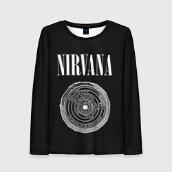 Женский лонгслив Nirvana Inferno