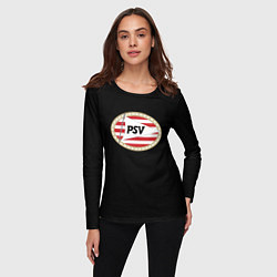 Лонгслив женский PSV fc club, цвет: 3D-принт — фото 2