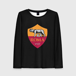 Женский лонгслив Roma fc club sport