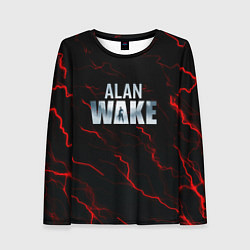 Женский лонгслив Alan Wake dark strom