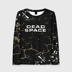 Лонгслив женский Dead space текстура, цвет: 3D-принт