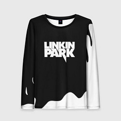 Женский лонгслив Linkin park краска белая