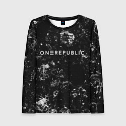 Женский лонгслив OneRepublic black ice