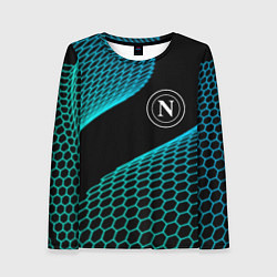 Женский лонгслив Napoli football net