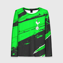 Лонгслив женский Tottenham sport green, цвет: 3D-принт