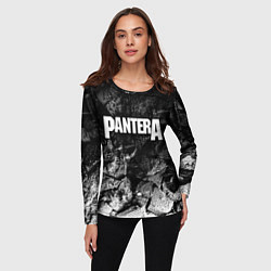 Лонгслив женский Pantera black graphite, цвет: 3D-принт — фото 2
