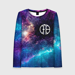 Лонгслив женский Pantera space rock, цвет: 3D-принт