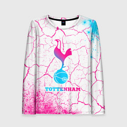 Лонгслив женский Tottenham neon gradient style, цвет: 3D-принт