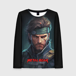 Женский лонгслив Веном Снейк из игры Metal gear