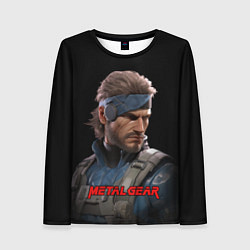 Женский лонгслив Веном Снейк из игры Metal gear