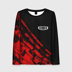 Женский лонгслив Geely sport grunge