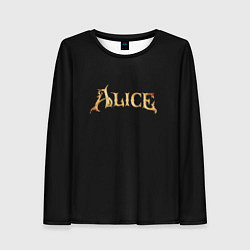Женский лонгслив Alice american mcgee