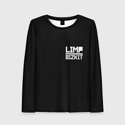 Женский лонгслив Lim Bizkit logo