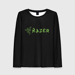 Женский лонгслив Razer brend steel